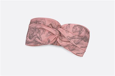 bandeau elastique dior|Bandeau Dior Silk Band Toile de Jouy Sauvage Dioriviera.